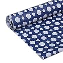 Kuber Industries Shelf Mat | Zig Zag Print Desk Mat | Placemat for Kitchen | PVC Non-Slip Drawer Sheets| Kitchen Cabinet Shelf Liner | 10 Meter | Wooden