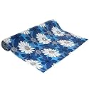 Kuber Industries Shelf Mat | Lining Print Desk Mat | Placemat for Kitchen | PVC Non-Slip Drawer Sheets| Kitchen Cabinet Shelf Liner | 5 Meter | Black
