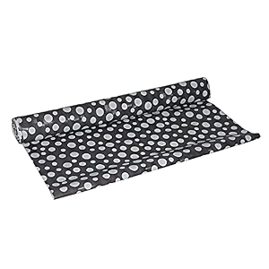 kuber industries shelf mat  check print desk mat  placemat for kitchen  pvc non-slip drawer sheets kitchen cabinet shelf liner  10 meter  blue