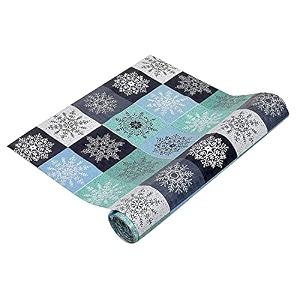 kuber industries shelf mat  rangoli print desk mat  placemat for kitchen  pvc non-slip drawer sheets kitchen cabinet shelf liner  5 meter  multi