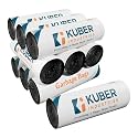 Kuber Industries (Small) Eco - Friendly Dustbin Bags - (60 Pcs) Leakproof | Odour Free | Strong Garbage Bags - For Trash And Waste - Dustbin Covers For Home And Office (19 x 17 Inches) (Black)