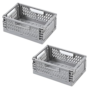 kuber industries small refrigerator storage crisperfridge container without lid-pack of 2 grey