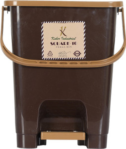 KUBER INDUSTRIES Square Premium Plastic Pedal Dustbin