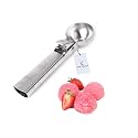 Kuber Industries™ Stainless Steel Spring/Trigger Ice Cream Scoop Set of 1 Pc ICESCOOP09