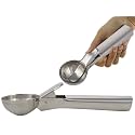 Kuber Industries™ Stainless Steel Spring/Trigger Ice Cream Scoop Set of 2 Pcs ICESCOOP16