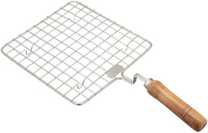 KUBER INDUSTRIES Stainless Steel Square Papad Jali