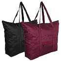 Kuber Industries Clothes Storage Bag with Handle | Foldable Grocery Hand Bag | Pack of 2 Multi