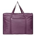 Kuber Industries Small Storage Bag with Handle &amp; Zipper Closure | Parachute Underbed/Wardrobe Clothes Storage Organizer |Maroon