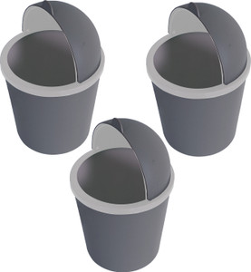 KUBER INDUSTRIES Table DustbinPlastic Swinging Lid Storage