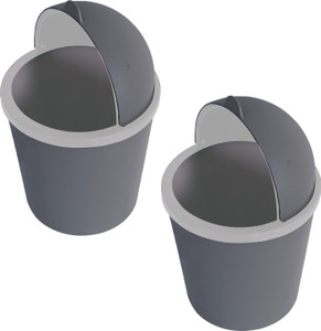 KUBER INDUSTRIES Table DustbinPlastic Swinging Lid Storage