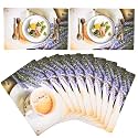 Kuber Industries Table Mats Set of 6 - Waterproof Dining Table Mats | Dinner Table Mat for Kitchen | PVC Anti Slip Food Mats &amp; Table Mats | Marble Print - Grey