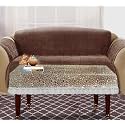 Kuber Industries Transparent 3D Design PVC 4 Seater Center Table Cover 60"x40"(Silver)-KUBMART2710