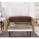 Kuber Industries Transparent 3D Design PVC 4 Seater Center Table Cover 60"x40"(White) CTKTC33809