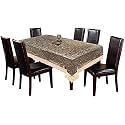 Kuber Industries Transparent 3D Design PVC 4 Seater Center Table Cover 60"x40"(Silver)-KUBMART2710