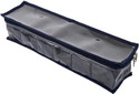 KUBER INDUSTRIES Watch Case/Wrist Watch Holder/Watch Organizer/Bracelet Pouch Transparent Top Watch Case With 6 Roll -CTKTC39129 Watch Box