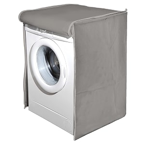 kuber industries water proof dust proof pvc front load washing machine cover grey-hs43kubmart26741 standard