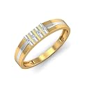 KuberBox 14KT18KT Yellow Gold Ujjal Ring for