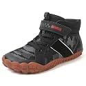 KUBUA Kids High Top Barefoot Shoes Boys Girls Minimalist Zero Drop Sneakers