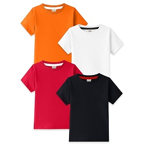 Kuchipoo Boys 100 Cotton Half Sleeve T-Shirt