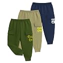 Kuchipoo Boys Cargo Joggers - Pack of