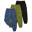Kuchipoo Boys Cargo Joggers - Pack of