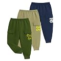 Kuchipoo Boys Cargo Joggers - Pack of