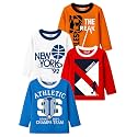 Kuchipoo Boys Full Sleeves Cotton T-Shirt -