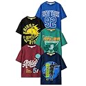 Kuchipoo Boys Half Sleeves Regular Fit Cotton