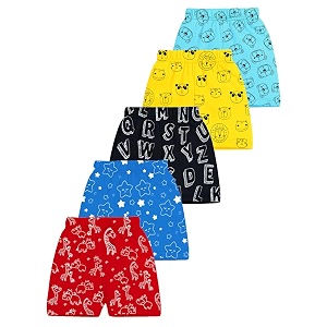 Kuchipoo Boys Regular Fit Cotton Shorts -