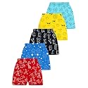 Kuchipoo Boys Regular Fit Cotton Shorts -