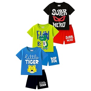 Kuchipoo Boys Regular Fit Cotton T-Shirts and