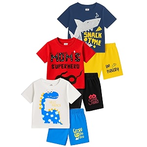 Kuchipoo Boys Regular Fit Cotton T-Shirts and