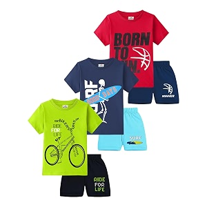 Kuchipoo Boys Regular Fit Cotton T-Shirts and