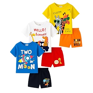 Kuchipoo Boys Regular Fit Cotton T-Shirts and