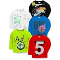 Kuchipoo Boys Regular Fit Full Sleeves Cotton