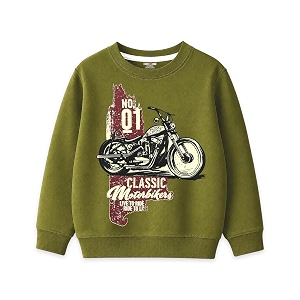 Kuchipoo Boys Regular Fit Graphic Printed Full