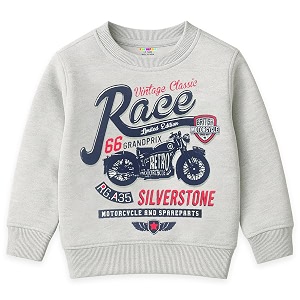 Kuchipoo Boys Regular Fit Winterwear Sweatshirt