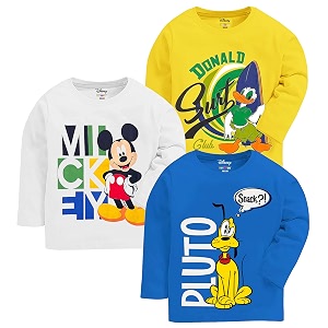 Kuchipoo Disney Boys Full Sleeves Regular Fit