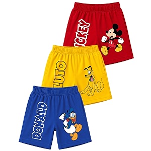 Kuchipoo Disney Boys Regular Fit Cotton Shorts