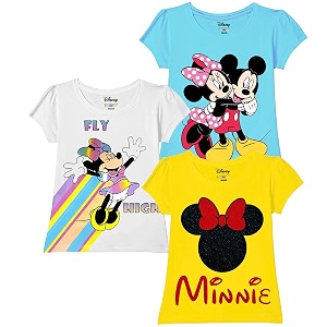 Kuchipoo Disney Girls Regular Fit T-Shirt