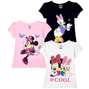 Kuchipoo Disney Girls Regular Fit T-Shirt