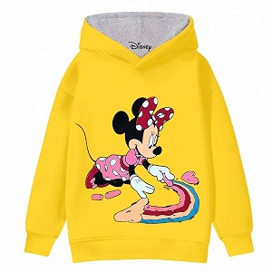 Kuchipoo Disney Girls Regular Fit Winterwear Hood