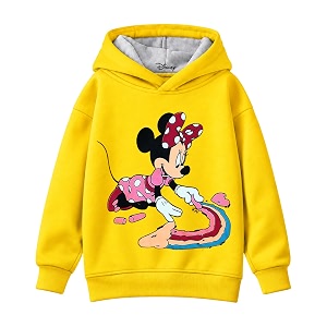 Kuchipoo Disney Girls Regular Fit Winterwear Hood
