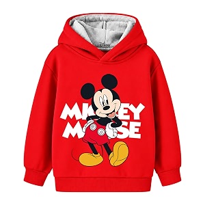 Kuchipoo Disney Mickey Mouse Boys Winterwear Hoodie