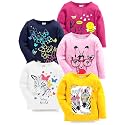 Kuchipoo Girls Full Sleeves Regular Fit Cotton