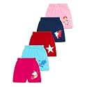 Kuchipoo Girls Regular Fit Cotton Shorts -