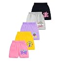 Kuchipoo Girls Regular Fit Cotton Shorts -