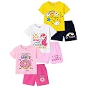 Kuchipoo Girls Regular Fit Cotton T-Shirts and