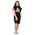 KUDUZO Girls Knee Length Short Sleeve Solid