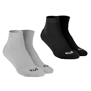 kue compression ankle socks for men amp women i improved blood circulation pain relief daily use running amp sports premium fabric moisture wicking i ankle length sports socks
